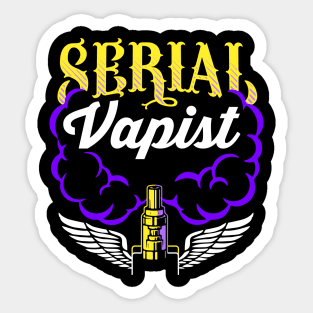 Serial Vapist Sticker